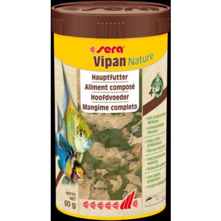 Sera Vipan - lemezes táplálék díszhalak számára (250ml/60g)