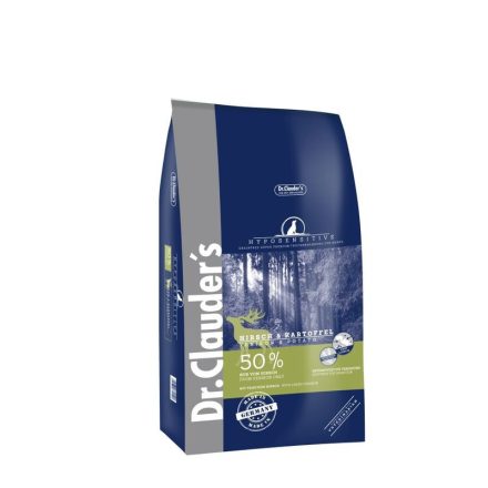 Dr.Clauders Adult Hyposensitive Szarvas & Burgonya 11,5kg