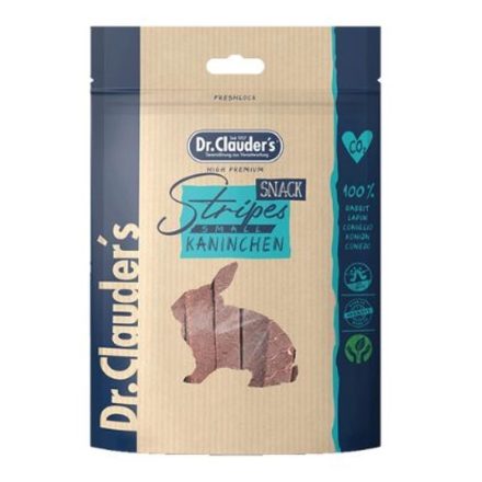 Dr.Clauders Dog Jutalomfalat Stripes Small Nyúlhús csíkok 80g