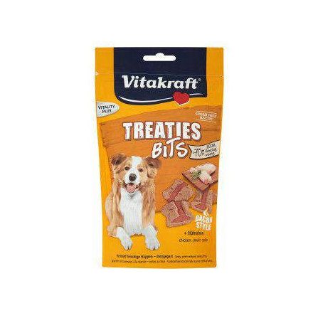 Vitakraft Treaties Bits - jutalomfalat (csirke,bacon) kistestű kutyák részére (120g)