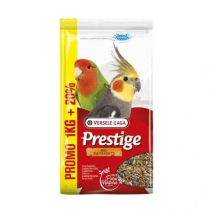 Versele-Laga Prestige Parrots - Teljesértékű eledel hullámos- és rózsásfejű papagájok részére (1kg+20%)