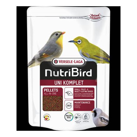 PR. Nutribird Uni Komplet Pellets - eleség kistestű madarak részére  (1kg)