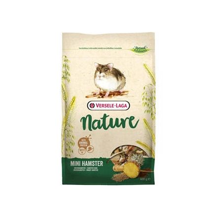 Versele-Laga Nature Mini Hamster - Teljesértékű eledel törpe hörcsögök számára (400g)