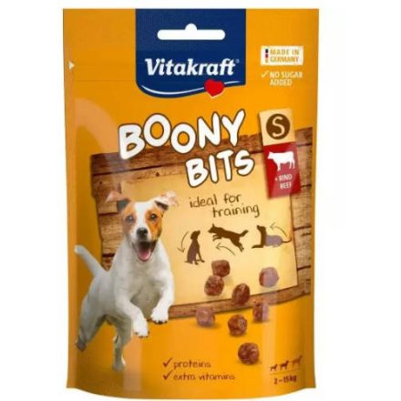 Vitakraft Boony Bits - jutalomfalat (marha) kistestű kutyák részére (55g)