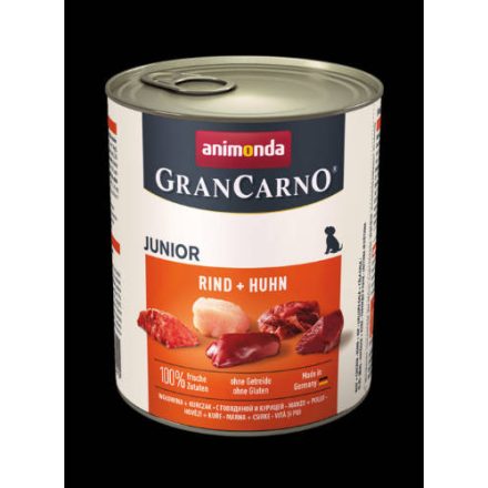 Animonda GranCarno Junior (marha,csirke) konzerv - Kölyök kutyák részére (800g)