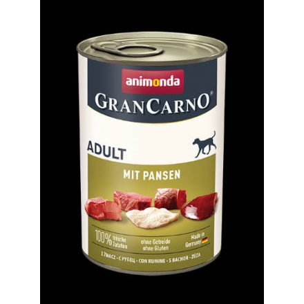 6x Animonda GranCarno Adult (pacal) konzerv - Felnőtt kutyák részére (400g)