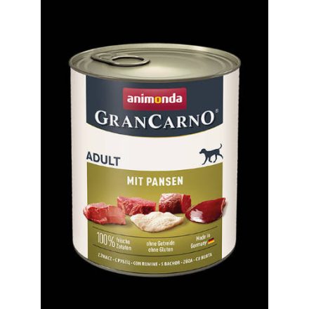 Animonda GranCarno Adult (pacal) konzerv - Felnőtt kutyák részére (800g)