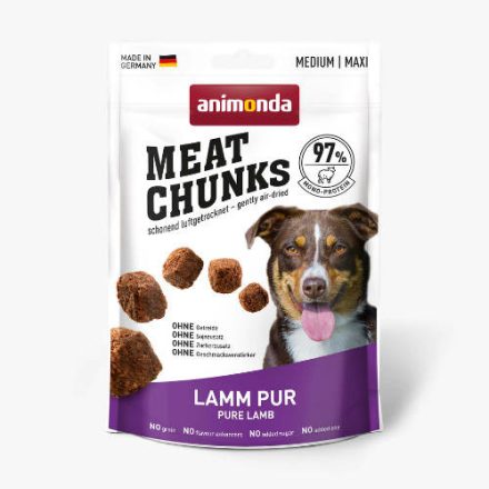 Animonda Meat Chunks Lamm pur - jutalomfalat (bárány) felnőtt kutyák részére (80g)