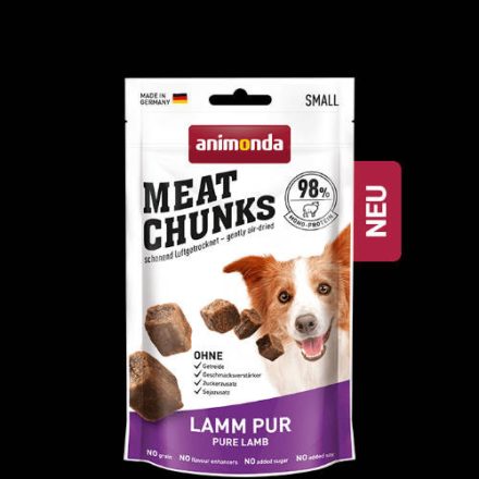 Animonda Meat Chunks Lamm pur - jutalomfalat (bárány) kutyák részére (60g)