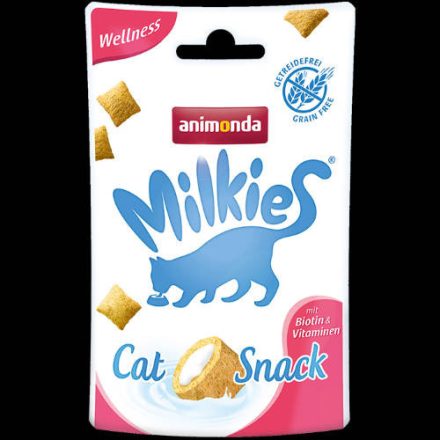 Animonda Milkies Wellness (baromfi) töltött párnácska - jutalomfalat - Macskák részére (30g)