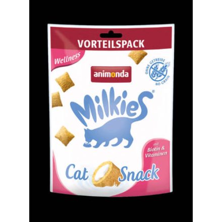 6x Animonda Milkies Wellness - jutalomfalat (baromfi) töltött párnácska - Macskák részére (6x120g)