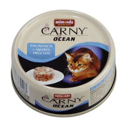 12x Animonda Carny Ocean Adult (tonhal,tengergyümölcsei) konzerv - Felnőtt macskák részére (80g)