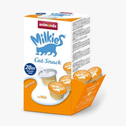 6x Animonda Milkies Harmony (tejszín,maláta) macskatej -  Macskák részére (20X15g)