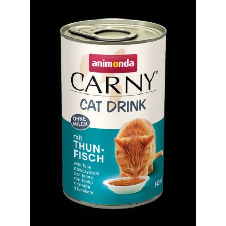 24x Animonda Carny Cat Drink (tonhalas) macska ital - Felnőtt macskák részére (140ml)