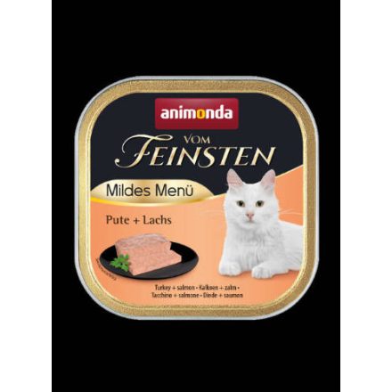 32x Animonda Feinsten Adult (pulyka,lazac) alutálkás - Felnőtt macskák részére (100g)