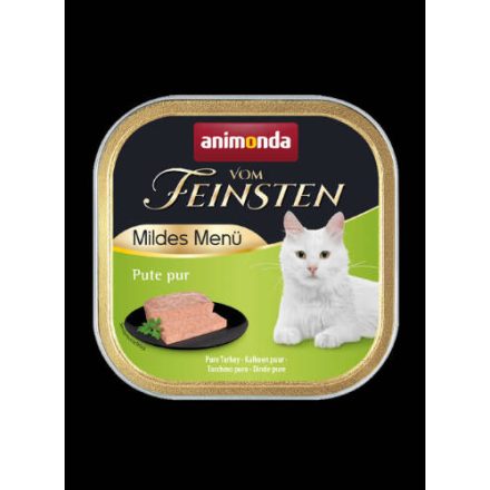 32x Animonda Feinsten Adult (pulyka) alutálkás - Felnőtt macskák részére (100g)