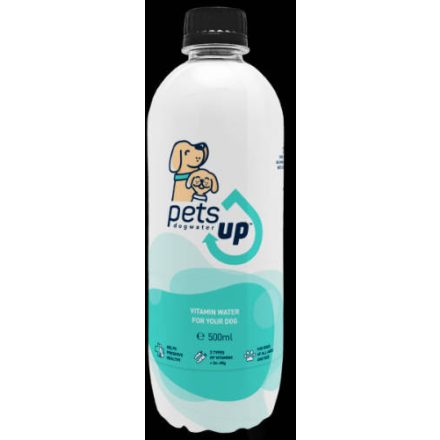 PetsUp Dog water with vitamin - kutyaital (vitaminnal) kutyák részére (500ml)