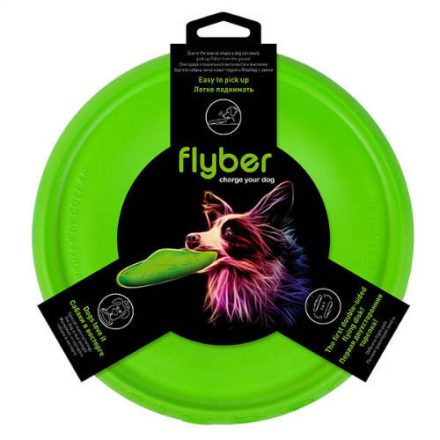 Frizbi FLYBER, 22cm, lime