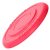 PitchDog Lightweight And Flexible Flying Disk For Dogs - játék (frizbi, pink) kutyák részére (Ø24cm)