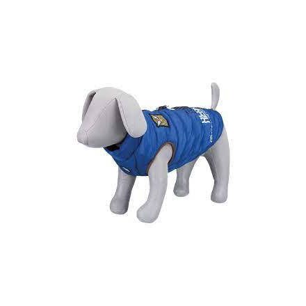 Trixie Saint-Malo Dog Coat with Harness - mellény hámmal (kék) kutyák részére (S) 33cm