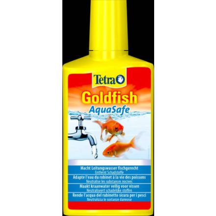 Tetra Goldfish AquaSafe - vízkezelés édesvízi akváriumba (250ml)