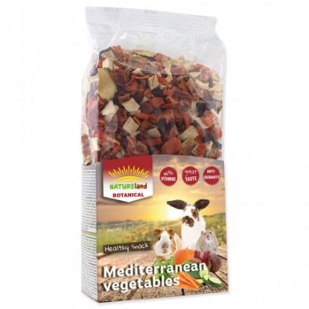 NatureLand MEDITERRANEAN - kiegészítő eleség (mediterán zöldség) rágcsálók részére (150g)