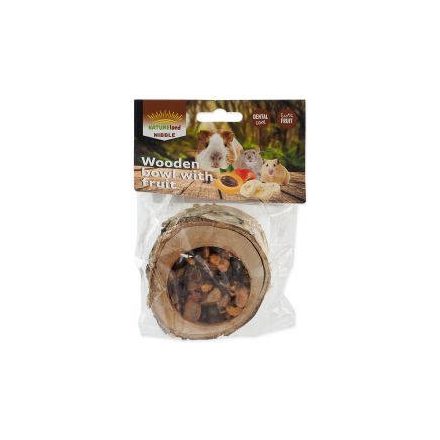 NatureLand Nibble - kiegészítő eleség (gyümölcs, fával) rágcsálók részére (120g)