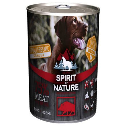 Spirit of Nature Hypoallergenic DOG (Wild boar/Vaddisznó) 800g