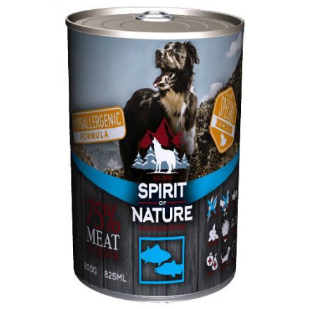 Spirit of Nature Hypoallergenic DOG (Tuna & Salmon) 800g