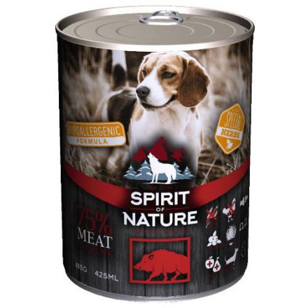 Spirit of Nature Hypoallergenic DOG (Wild boar/Vaddisznó) 415g