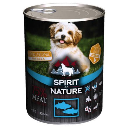 Spirit of Nature Hypoallergenic DOG (Tuna & Salmon) 415g