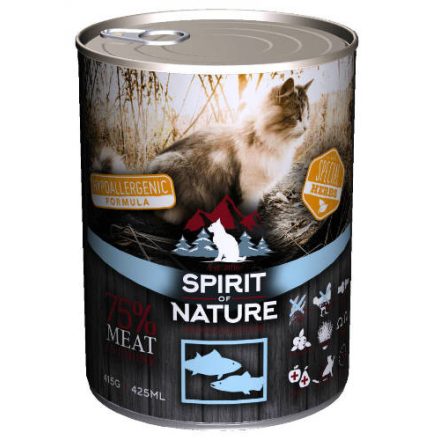 Spirit of Nature Hypoallergenic CAT (Tuna & Salmon) 415g