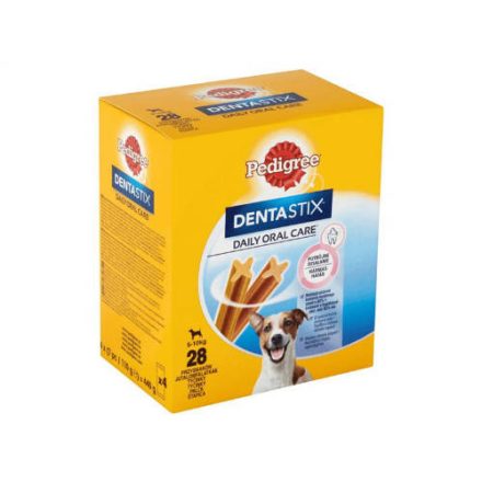 Pedigree DentaStix 5-10kg - jutalomfalat (fogtisztító) Kistestű kutyák részére 4x (7db/110g)