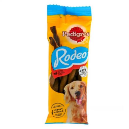 Pedigree Rodeo - jutalomfalat (marha) kutyák részére (70g/4db)