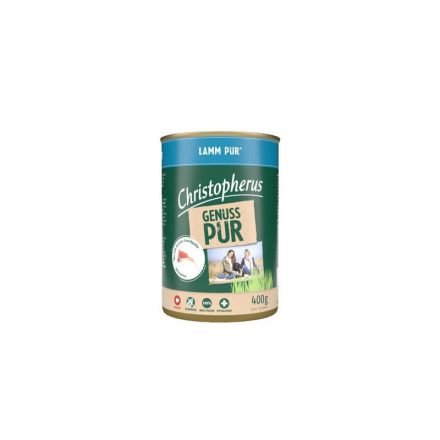 Christopherus Dog konzerv pure bárány 400g