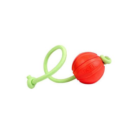 LIKER5 Lumi Ball with Fluoresence rope - játék (labda, fluoreszkáló kötéllel) kutyák részére (Ø9cm)