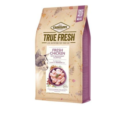 Carnilove True Fresh Cat Adult Chicken - csirke 340g