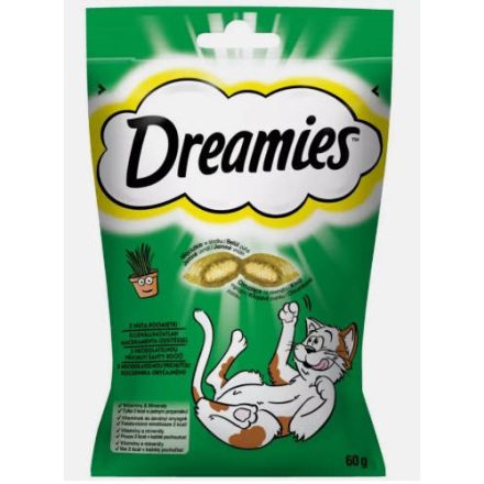 Dreamies Töltött falatkák - macskamenta (60g)