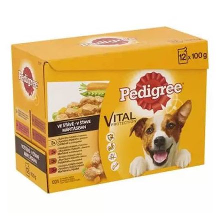 Pedigree Adult mix alutasakos eledel -(12x100g)