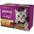 Whiskas Pure Delight Adult – Nedves eledel (csirke, kacsa, baromfi, pulyka aszpikban) macskák részére (12x85g)