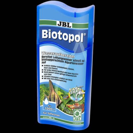 JBL Biotopol - vízkondicionáló édesvízi akváriumokhoz (250ml)