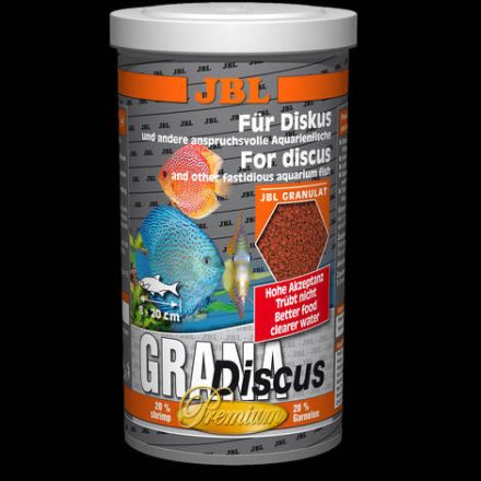 JBL GranaDiscus - prémium alapélelmiszer granulátum diszkoszhalak részére (440g/1liter)