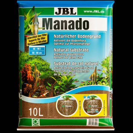 JBL Manado - természetes szubsztrát édesvízi akváriumokhoz (10 liter/0,5-2mm)