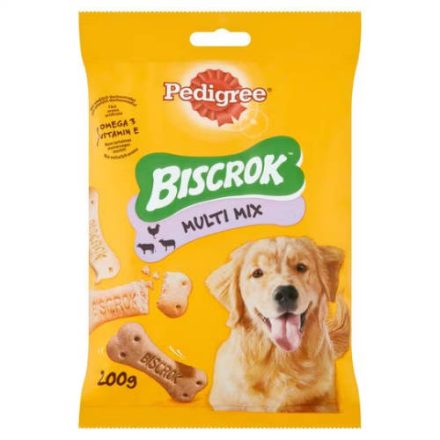 Pedigree Biscrok Multi-Mix - jutalomfalat (keksz) kutyák részére (200g)