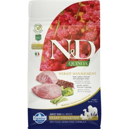 N&D Dog Quinoa Weight Management Adult mini 800g