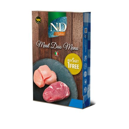 N&D Cat konzerv Meat Duo Menu Multipack 6x70g