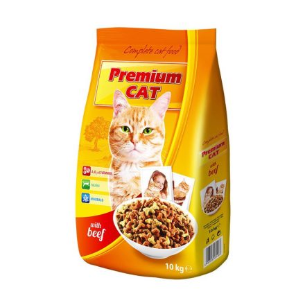 Prémium Cat Száraz Marha 10kg