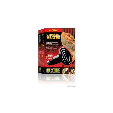 Exo-Terra Ceramic Heater - Kerámia hősugárzó lámpa terráriumokba (40W)