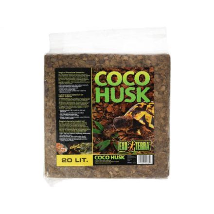 Exo-Terra Coco Husk - alom (kókusz rost) terráriumi állatok részére (20l)