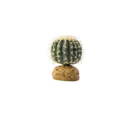 Exo-Terra Desert Plant Barrel Cactus Small - Terráriumi műnövény dekoráció (hordó kaktusz) cca.10cm